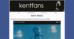 Desktop Screenshot of kentfans.com